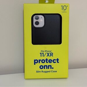 Onn Black iPhone 11/XR Protective Case